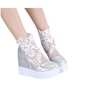 Chaussures femme dentelle Elouise pas cheres