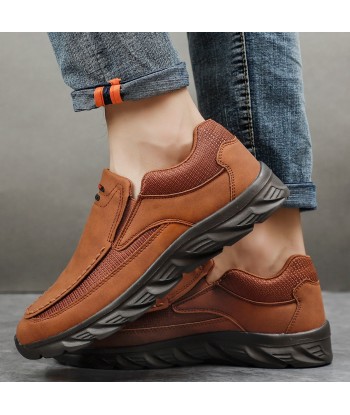 Chaussures en cuir décontractées pour hommes - airdas - vente chaude votre 