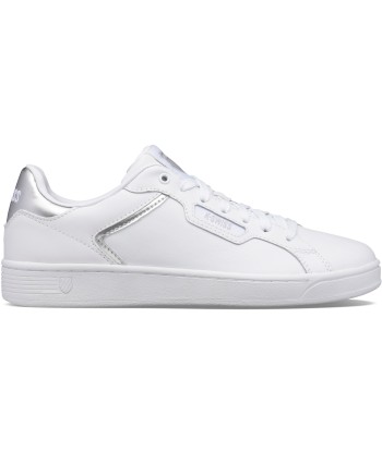 96347-110-M | WOMENS CLEAN COURT II CMF | WHITE/SILVER Fin de série