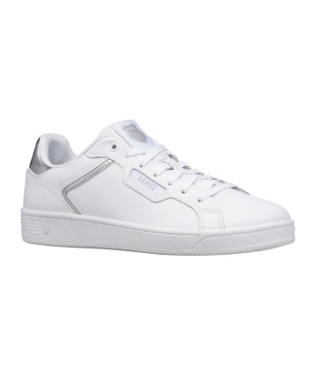 96347-110-M | WOMENS CLEAN COURT II CMF | WHITE/SILVER Fin de série