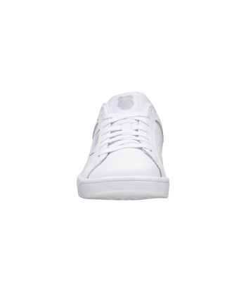 96347-110-M | WOMENS CLEAN COURT II CMF | WHITE/SILVER Fin de série