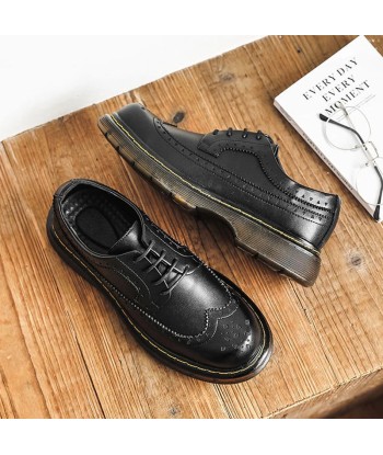 Chaussures en cuir de luxe pour hommes - Pietro livraison gratuite