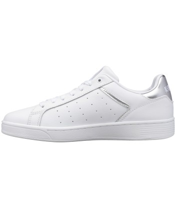 96347-110-M | WOMENS CLEAN COURT II CMF | WHITE/SILVER Fin de série