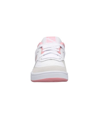 96802-973-M | WOMENS NORTH COURT | WHITE/FLAMINGO PINK Fin de série