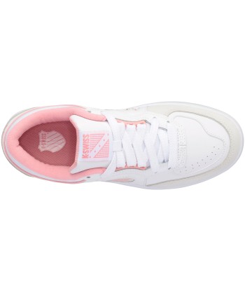 96802-973-M | WOMENS NORTH COURT | WHITE/FLAMINGO PINK Fin de série