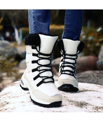 Bottes femmes chaudes à lacets Teckoo est présent 