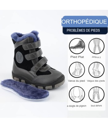 Chaussures orthopédiques enfant Botte d'hivers de technologie