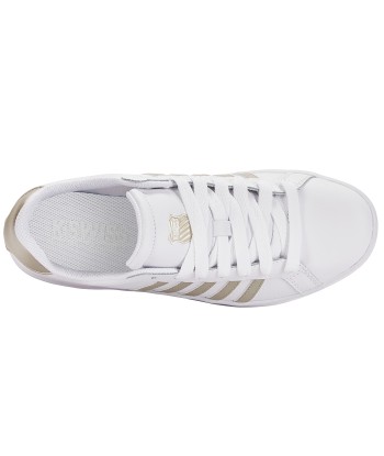 97011-183-M | COURT TIEBREAK | WHITE/CHAMPAGNE GOLD votre