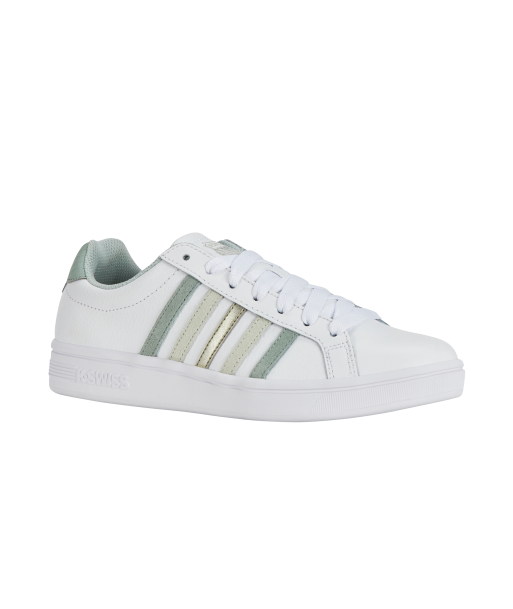 97011-133-M | COURT TIEBREAK | WHITE/CANARY GREEN/FROSTY GREEN/CHAMPAGNE GOLD de technologie