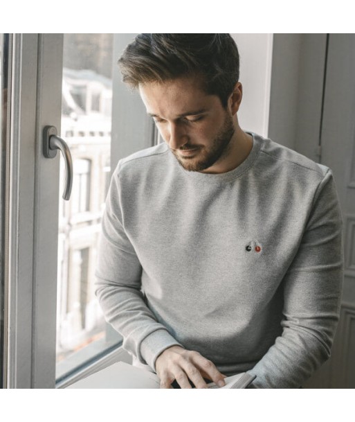 Sweat vélo gris Les magasins à Paris