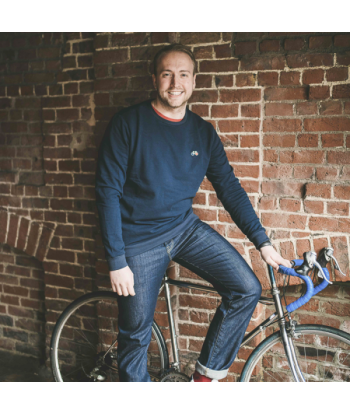 Sweat vélo bleu des créatures d'habitude