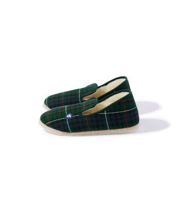 Charentaises Tartan vert suggérées chez