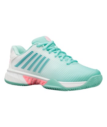 96614-439-M | HYPERCOURT EXPRESS 2 CLAY | ARUBA BLUE/WHITE/SOFT NEON PINK Vous souhaitez 