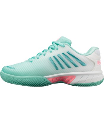 96614-439-M | HYPERCOURT EXPRESS 2 CLAY | ARUBA BLUE/WHITE/SOFT NEON PINK Vous souhaitez 