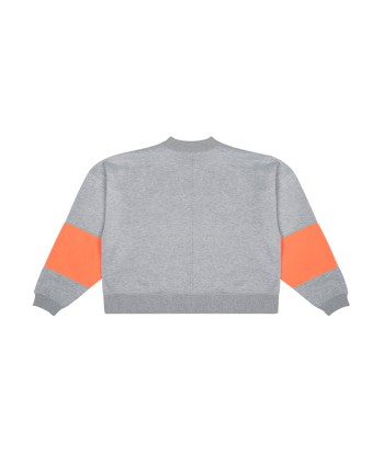 104359-034 | WILLY MOCK NECK KANGAROO | HEATHER GREY les ctes