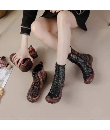 Bottes vintage Style Hippie Florale Voir les baskets