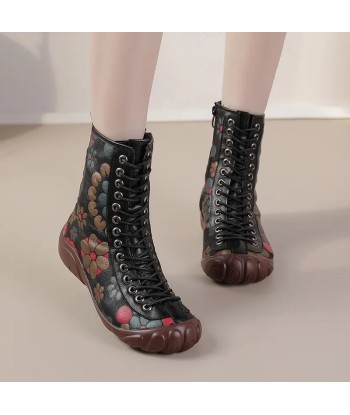 Bottes vintage Style Hippie Florale Voir les baskets