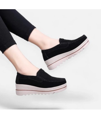 mocassin orthopédique femme compensés en faux daim 50% de réduction en Octobre 2024