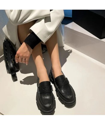 mocassin orthopédique femme à talons en cuir Jusqu'à 80% De Réduction