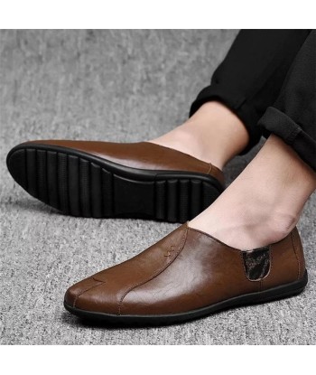 Chaussures Orthopédique Homme en cuir à la mode - Eburwin 50% de réduction en Octobre 2024