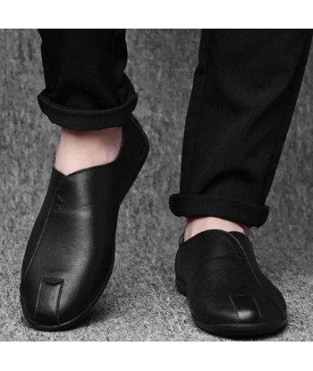 Chaussures Orthopédique Homme en cuir à la mode - Eburwin 50% de réduction en Octobre 2024