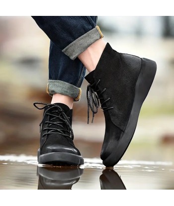 Chaussures Orthopédique Homme à lacets en cuir - AcrosBoots store