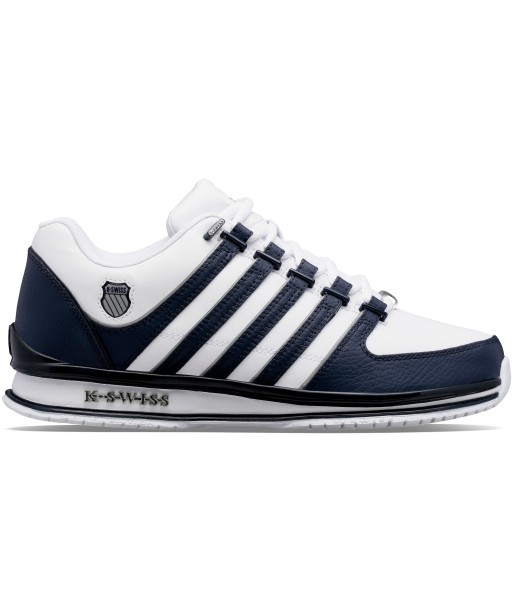 01235-914-M | RINZLER | WHITE/NAVY/SILVER la colonne vertébrale