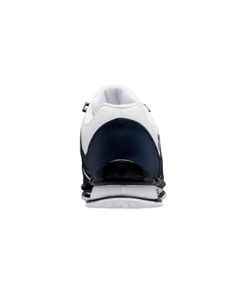 01235-914-M | RINZLER | WHITE/NAVY/SILVER la colonne vertébrale